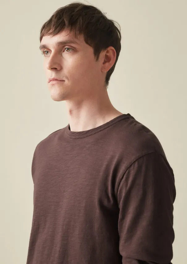 New Frank Cotton Long Sleeve Tee Loungewear|Tops & Tees