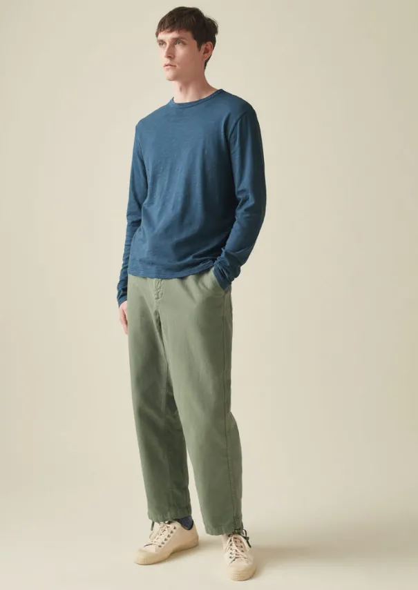 Frank Cotton Long Sleeve Tee Loungewear|Tops & Tees
