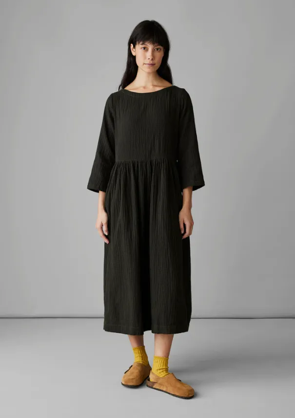 Sale Freya Crinkle Organic Cotton Dress Women Loungewear|Dresses