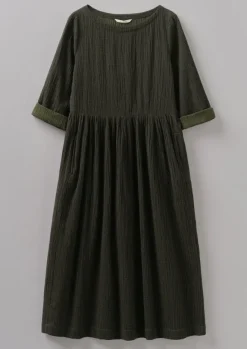 Sale Freya Crinkle Organic Cotton Dress Women Loungewear|Dresses