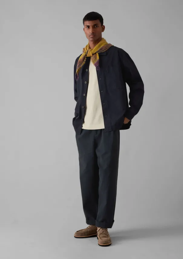 New Garment Dyed Cotton Twill Shirt Workwear|Shirts