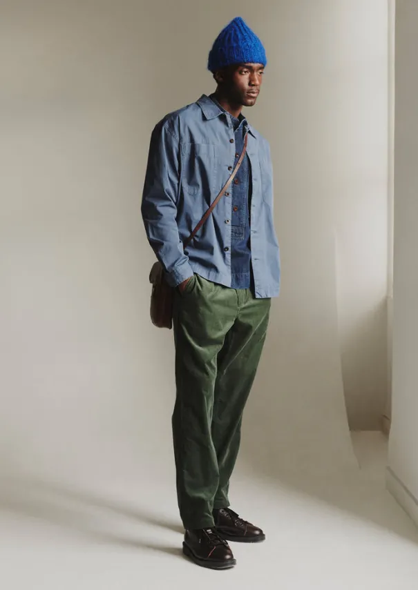 Online Garment Dyed Cotton Twill Shirt Workwear