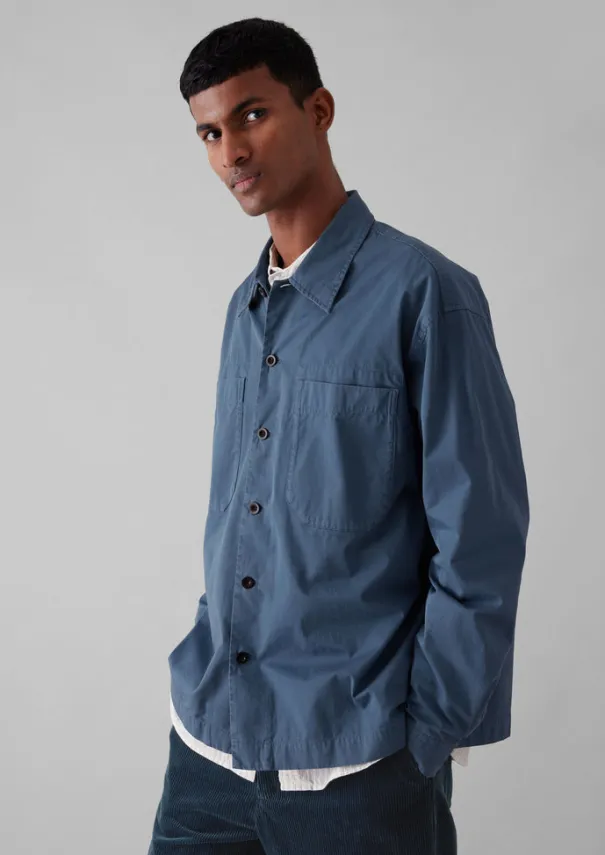 Online Garment Dyed Cotton Twill Shirt Workwear