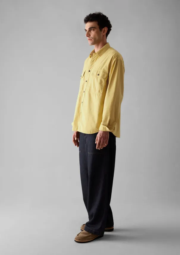 Clearance Garment Dyed Oxford Workwear Shirt Workwear|Shirts