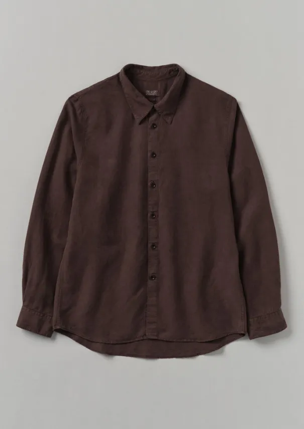 Sale Garment Dyed Point Collar Shirt Shirts