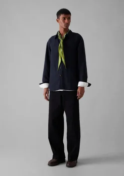 Hot Garment Dyed Point Collar Shirt Shirts