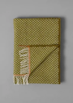 New Geo Diamond Wool Blanket Textiles|Blankets & Throws