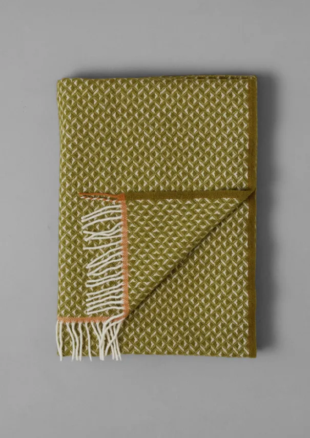 New Geo Diamond Wool Blanket Textiles|Blankets & Throws