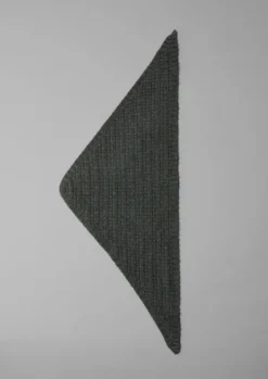 Online Grid Stitched Knitted Bandana Hats, Scarves & Gloves|Hats, Scarves & Gloves