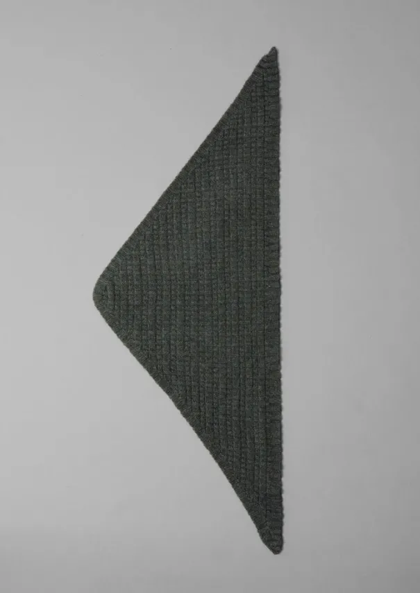 Online Grid Stitched Knitted Bandana Hats, Scarves & Gloves|Hats, Scarves & Gloves