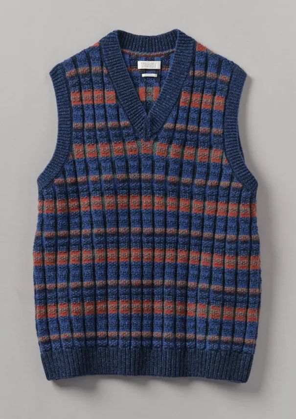 Grid Stitch Tank Top Tops & Tees|Knitwear