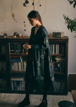 Sale Hand Bandhini Silk Dress Women Dresses