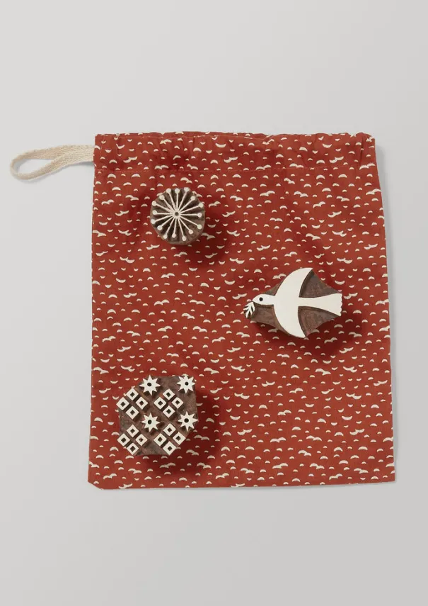Sale Hand Carved Dove Block Printing Kit Stationery|Christmas Decorations