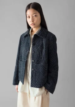 Hot Hand Embroidered Kantha Jacket Women Coats & Jackets