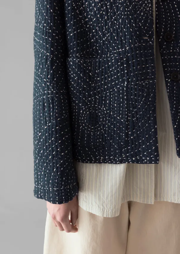Hot Hand Embroidered Kantha Jacket Women Coats & Jackets