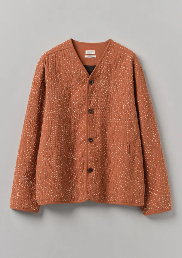 Hot Hand Embroidered Kantha Relaxed Jacket Coats & Jackets