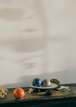 Online Hand Marbled Bauble Christmas Decorations