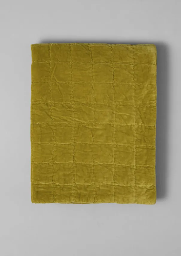 Hand Stitched Organic Velvet Quilt Textiles|Blankets & Throws