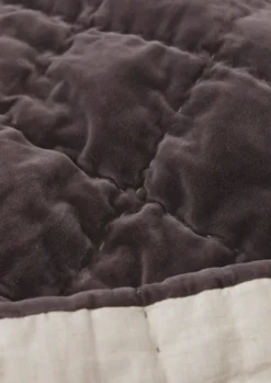 Outlet Hand Stitched Velvet Quilt Textiles|Blankets & Throws