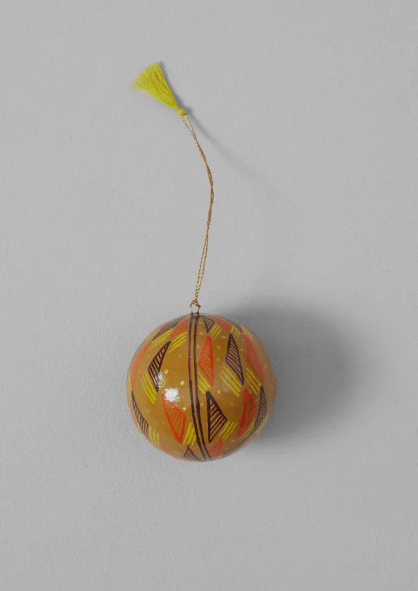 New Harp Hand Painted Bauble Christmas Decorations