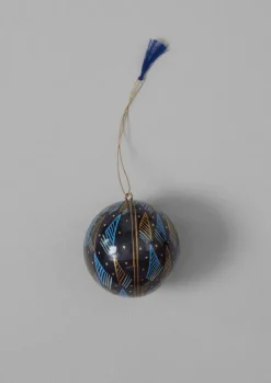 Best Harp Hand Painted Bauble Christmas Decorations