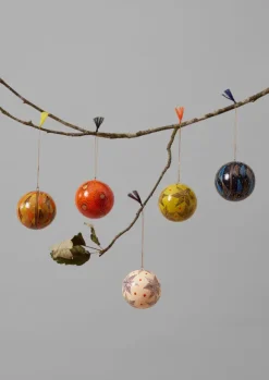 Best Harp Hand Painted Bauble Christmas Decorations