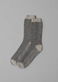Hot Honeycomb Stitch Wool Socks Women Socks & Tights