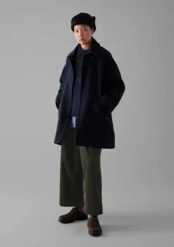 Cotton Wool Pea Coat Women Coats & Jackets
