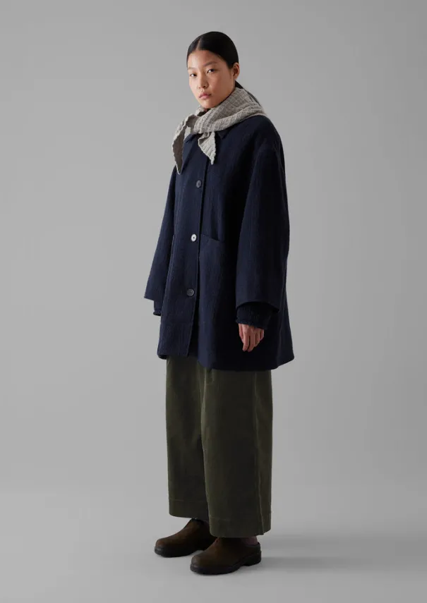 Cotton Wool Pea Coat Women Coats & Jackets
