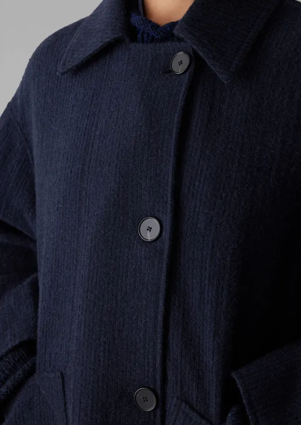 Cotton Wool Pea Coat Women Coats & Jackets