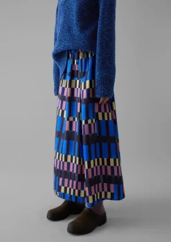Best Isobel Harvey Asymmetric Check Print Skirt Women Skirts