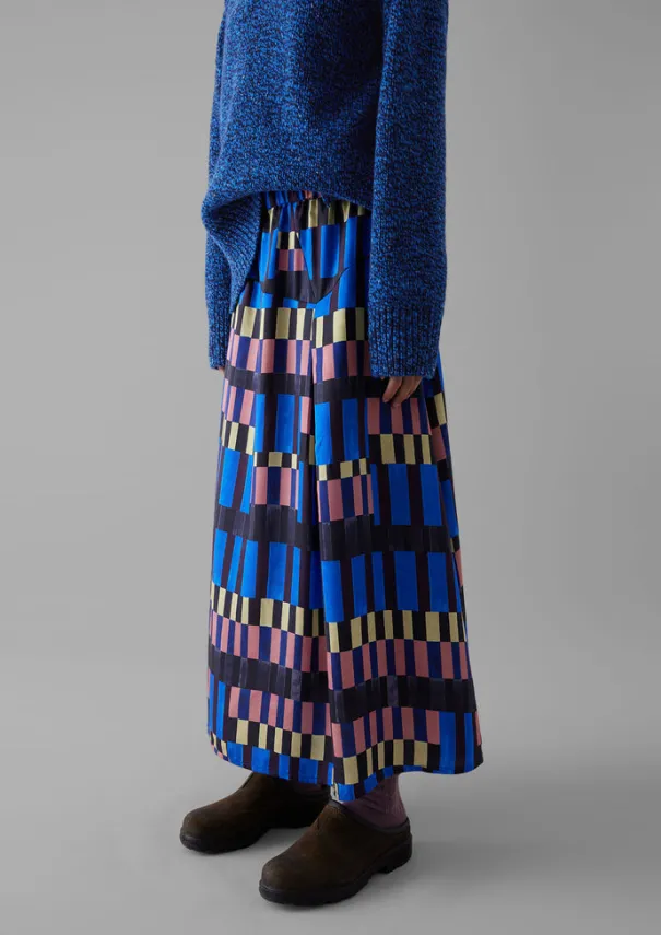 Best Isobel Harvey Asymmetric Check Print Skirt Women Skirts