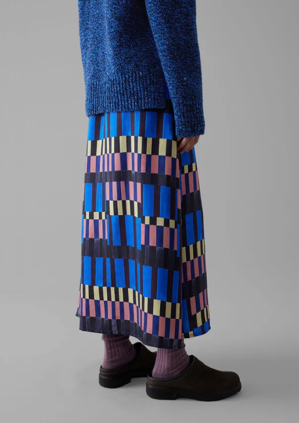 Best Isobel Harvey Asymmetric Check Print Skirt Women Skirts