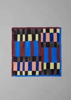 Best Isobel Harvey Silk Check Print Bandana Women Hats, Scarves & Gloves