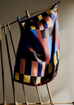 Best Isobel Harvey Silk Check Print Bandana Women Hats, Scarves & Gloves