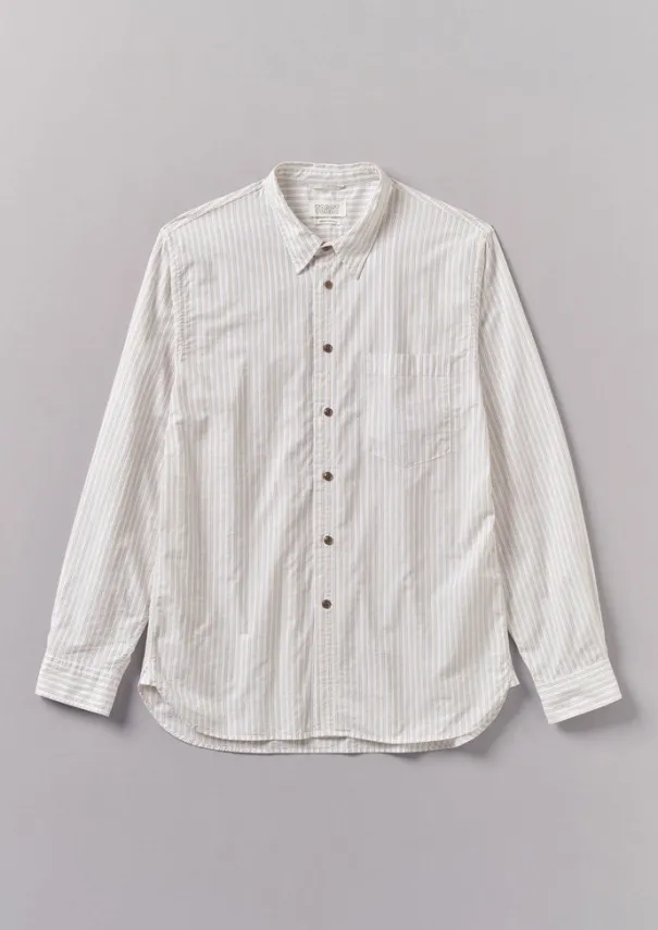 Jacquard Stripe Shirt Workwear|Shirts