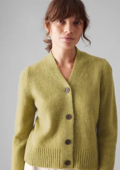 Best Kaia V-Neck Wool Cardigan Women Knitwear