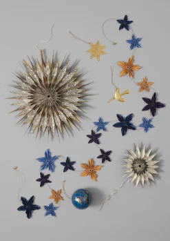 Outlet Large Hanging Lokta Paper Star Christmas Decorations