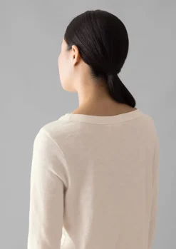Sale Lia Garment Dyed Boat Neck Tee Women Jersey|Tops & Tees