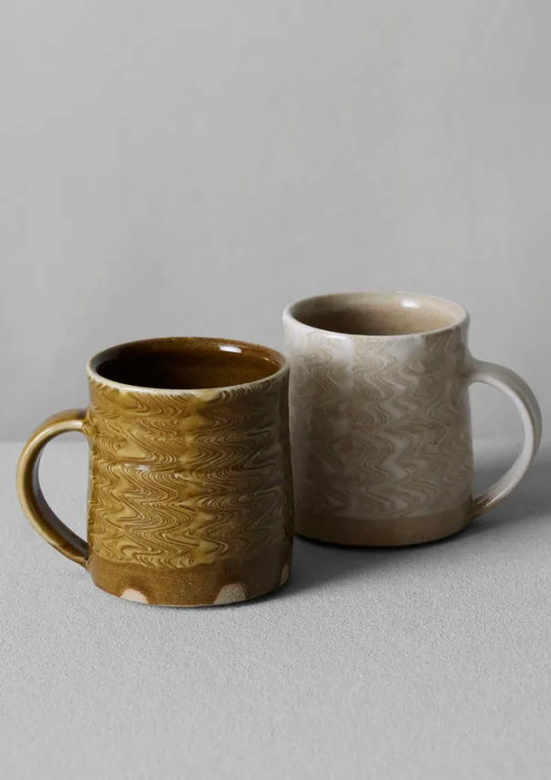 Lily Pearmain Ripple Mug Ceramics|Tableware