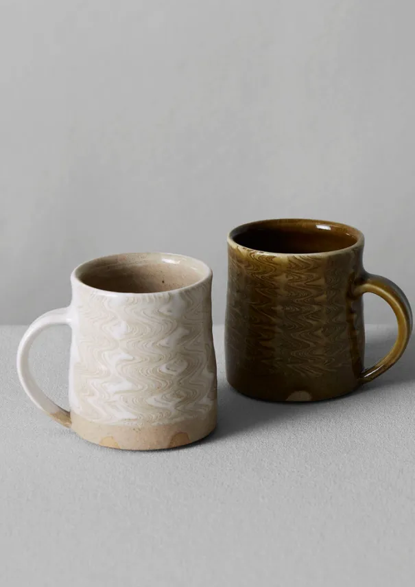 Online Lily Pearmain Ripple Mug Ceramics