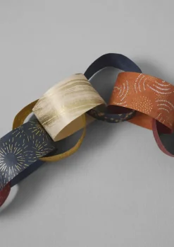 Discount Lokta Paper Chain Kit Christmas Decorations