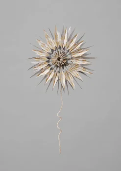 Lokta Paper Star Tree Topper Christmas Decorations
