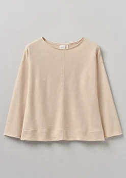 New Loopback Jersey Sweater Women Loungewear|Tops & Tees
