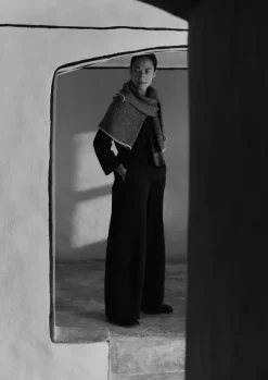 Loopback Jersey Wide Leg Trousers Women Jersey|Loungewear