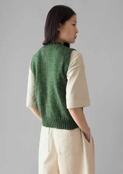 Discount Neat Mouline Wool Tank Women Knitwear