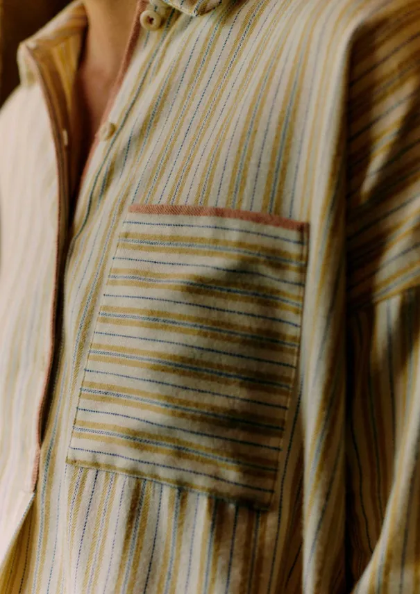 Clearance Nova Stripe Flannel Pyjamas Women Nightwear