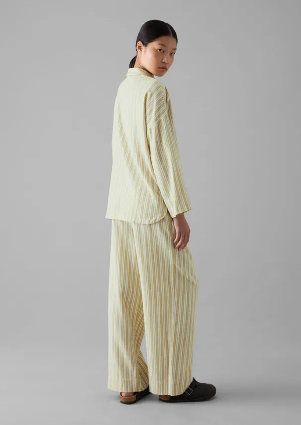 Clearance Nova Stripe Flannel Pyjamas Women Nightwear