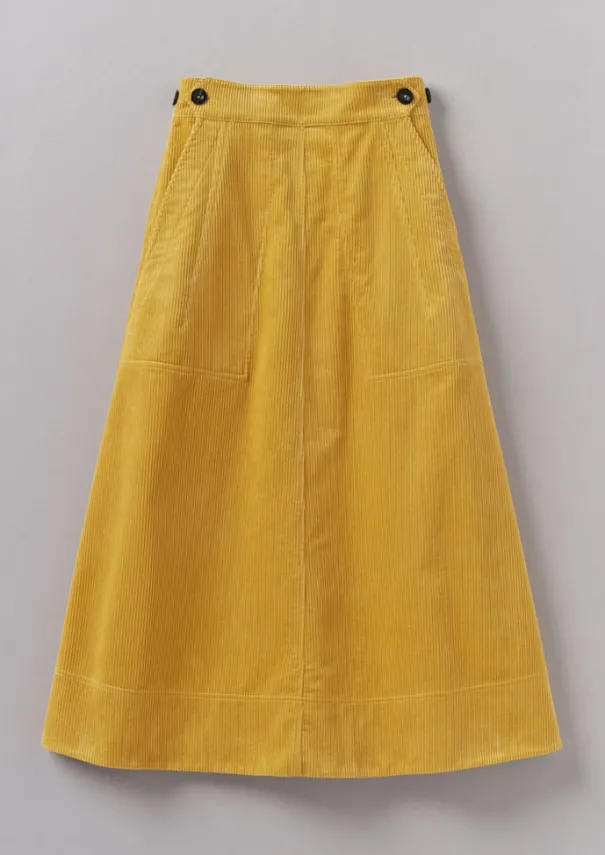 Clearance Organic Cord A Line Skirt Women Cord|Workwear
