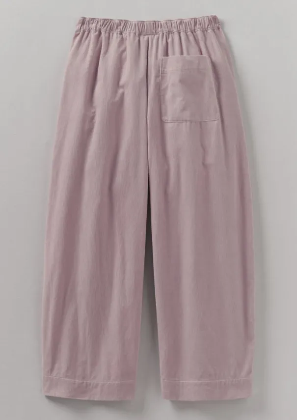 Online Organic Cord Barrel Leg Trousers Women Cord|Loungewear